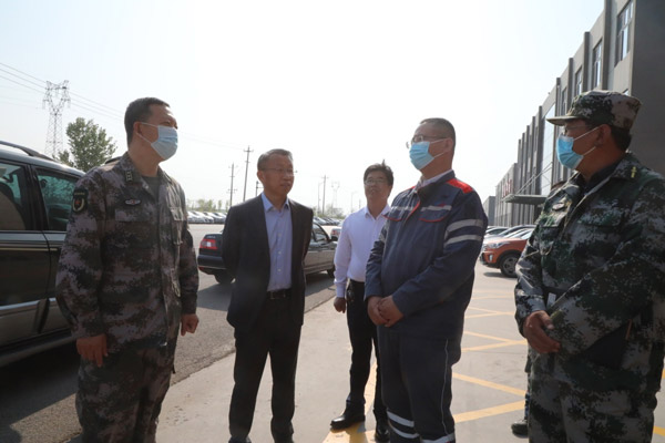 着戎装，，，保开展 ：：：山东南宫国际化工集团有限公司扎实推进企业民兵建设