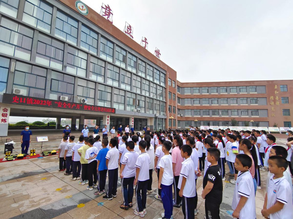 南宫国际清静进校园应急知识入心入脑